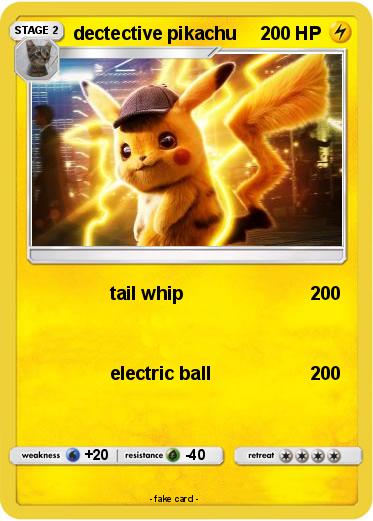 Pokemon dectective pikachu