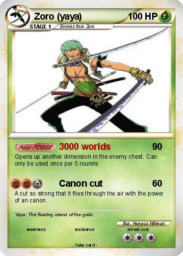 Pokemon Zoro (yaya)