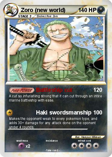 Pokemon Zoro (new world)
