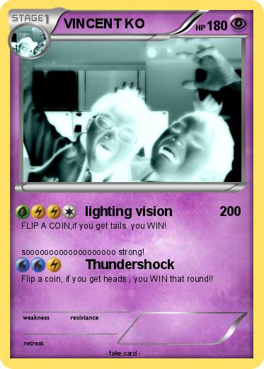 Pokemon VINCENT KO