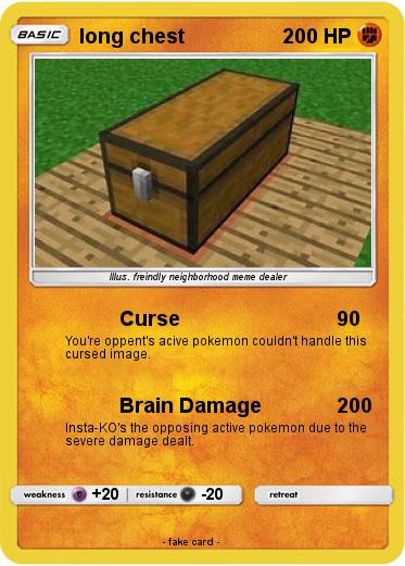 Pokemon long chest