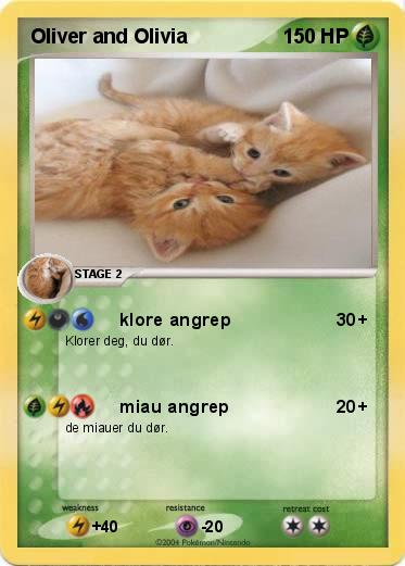 Pokemon Oliver and Olivia