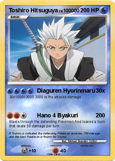 Pokemon Toshiro Hitsuguya