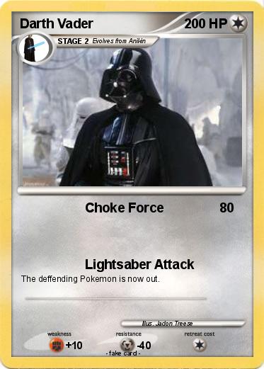 Pokemon Darth Vader