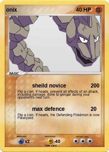 Pokemon onix