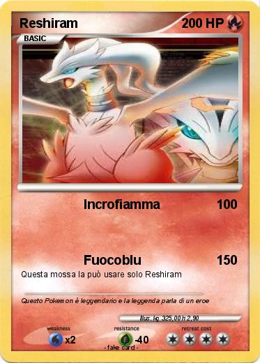 Pokemon Reshiram