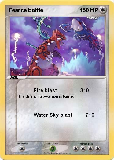 Pokemon Fearce battle