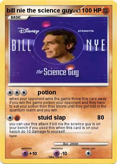 Pokemon bill nie the science guy