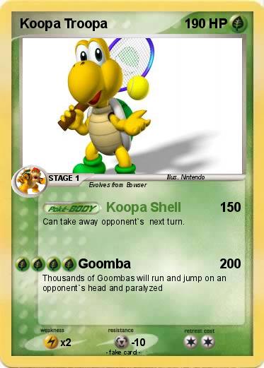 Pokemon Koopa Troopa