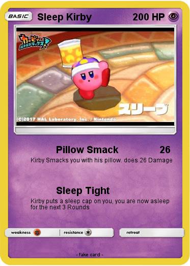 Pokemon Sleep Kirby