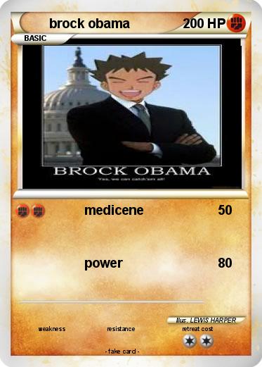 Pokemon brock obama