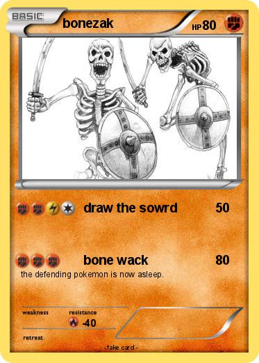 Pokemon bonezak