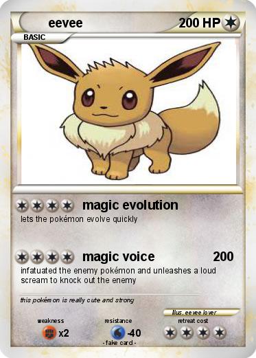 Pokemon eevee