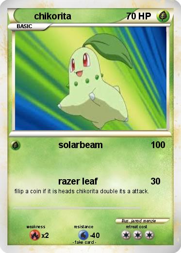 Pokemon chikorita