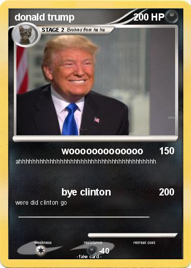 Pokemon donald trump
