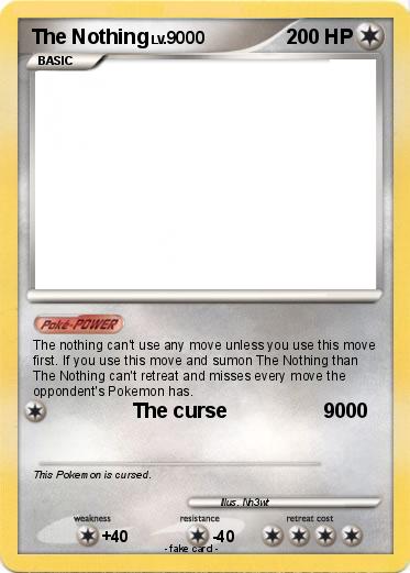 Pokemon The Nothing