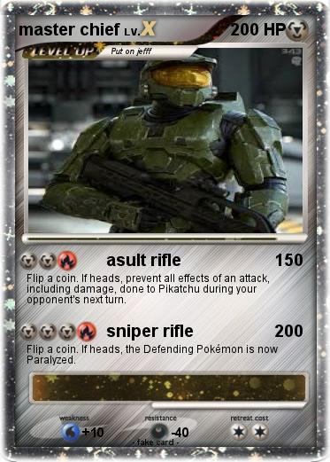 Pokemon master chief