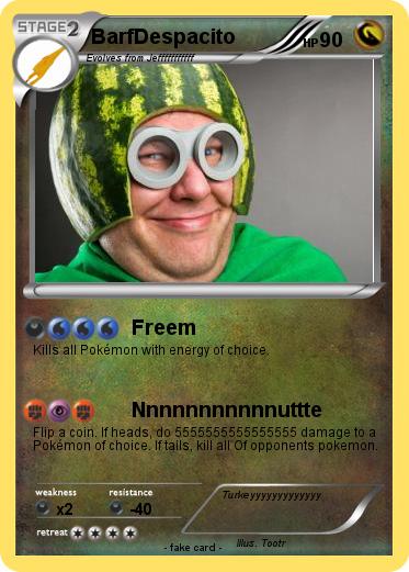 Pokemon BarfDespacito