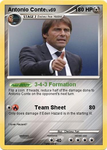Pokemon Antonio Conte