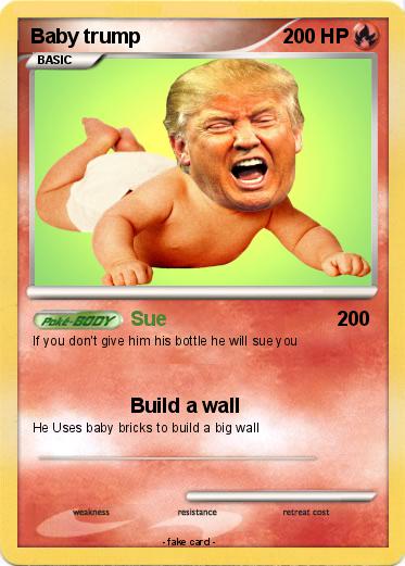 Pokemon Baby trump