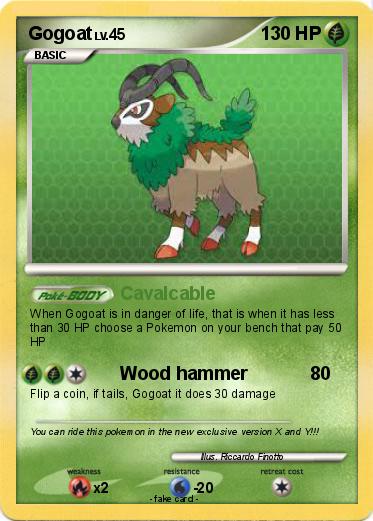 Pokemon Gogoat