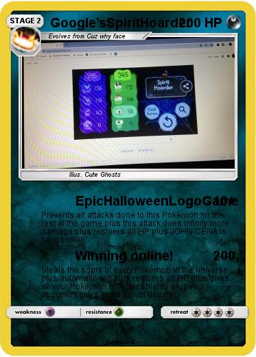 Pokemon Google’sSpiritHoarder