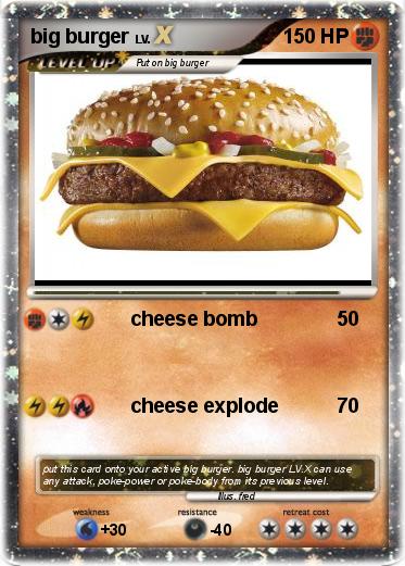 Pokemon big burger