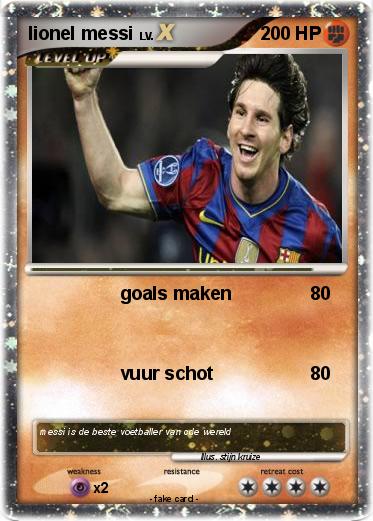 Pokemon lionel messi