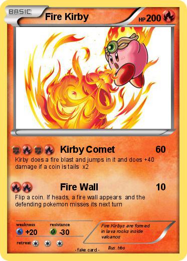 Pokemon Fire Kirby