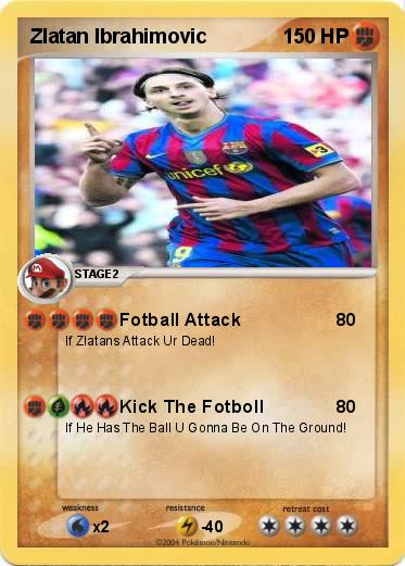 Pokemon Zlatan Ibrahimovic