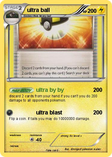 Pokemon ultra ball
