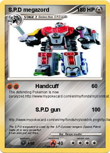 Pokemon S.P.D megazord