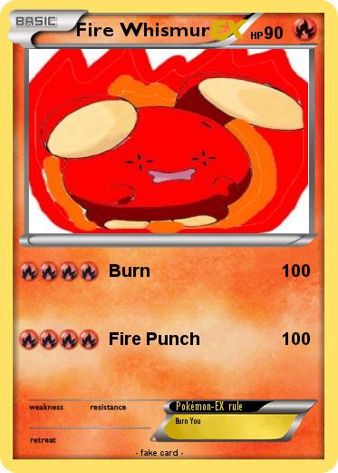 Pokemon Fire Whismur