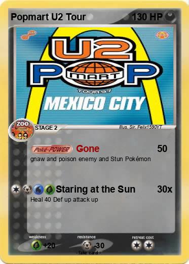Pokemon Popmart U2 Tour