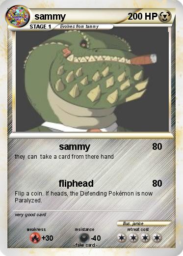 Pokemon sammy