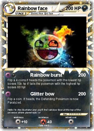 Pokemon Rainbow face
