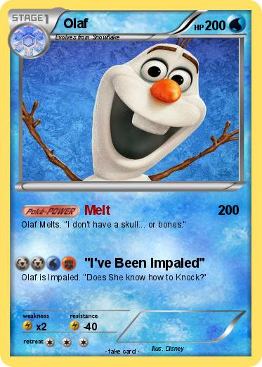 Pokemon Olaf