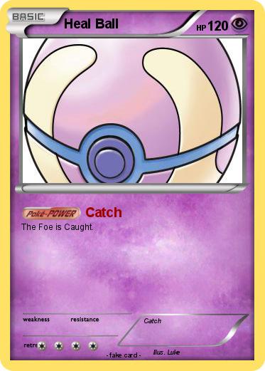 Pokemon Heal Ball