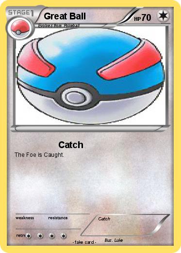 Pokemon Great Ball