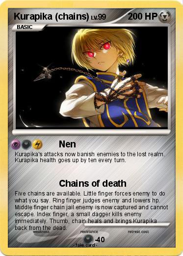 Pokemon Kurapika (chains)