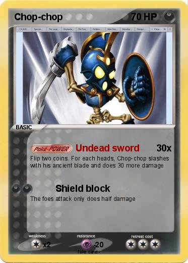 Pokemon Chop-chop