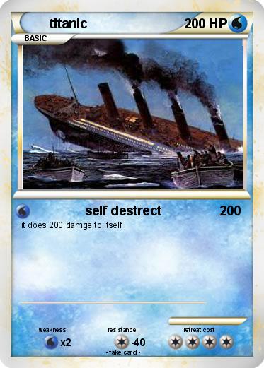 Pokemon titanic