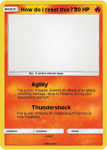 Pokemon How do I reset this??