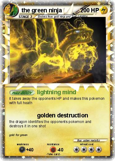 Pokemon the green ninja