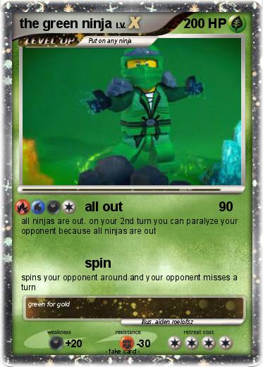 Pokemon the green ninja