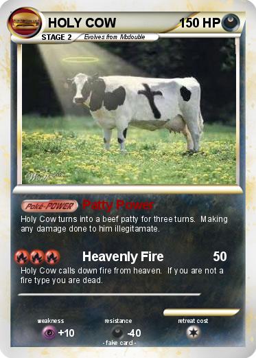 Pokemon HOLY COW