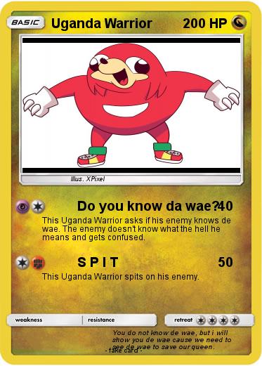 Pokemon Uganda Warrior