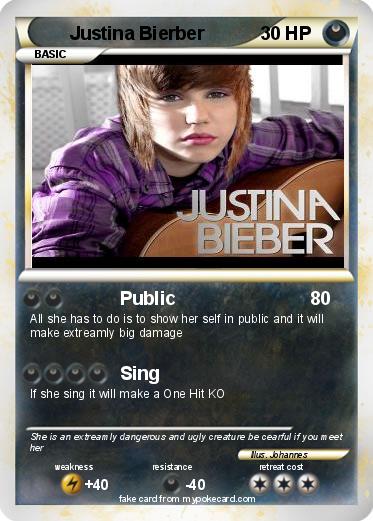Pokemon Justina Bierber