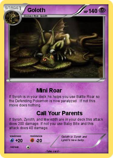 Pokemon Goloth
