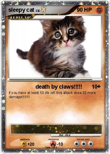Pokemon sleepy cat